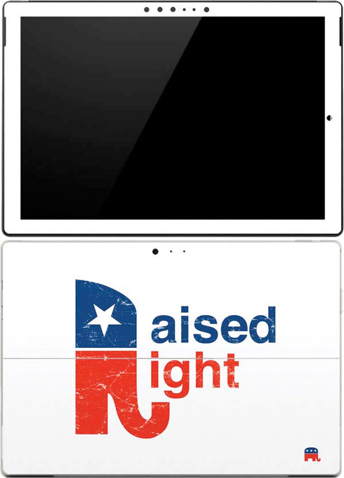 Raised Right Surface Pro (2017) Skin